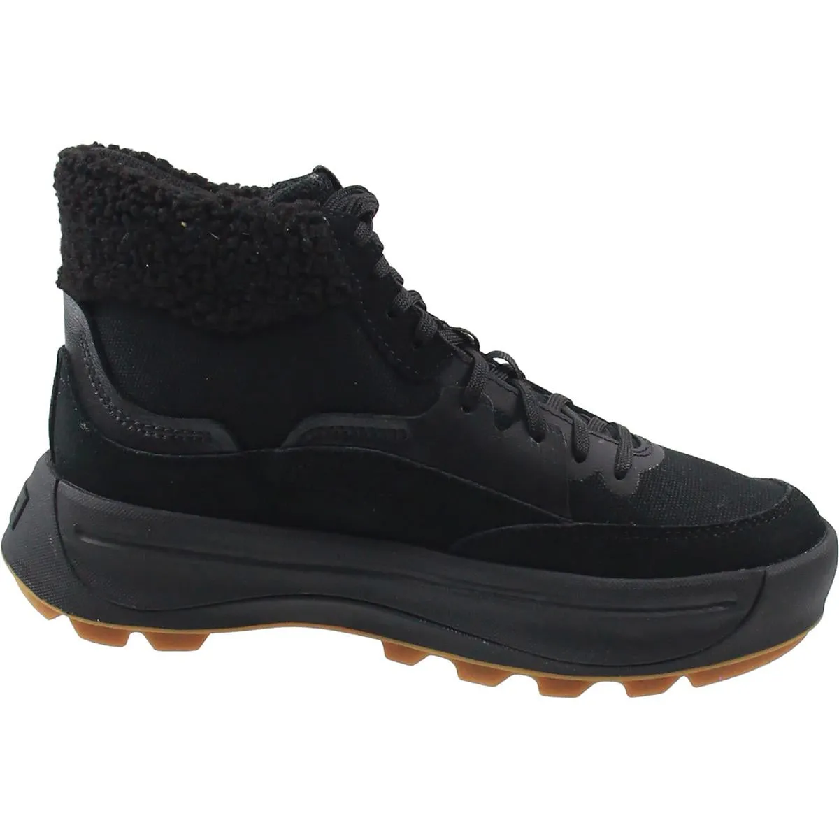 503 Mid Cozy Womens Waterproof Leather High-Top Sneakers