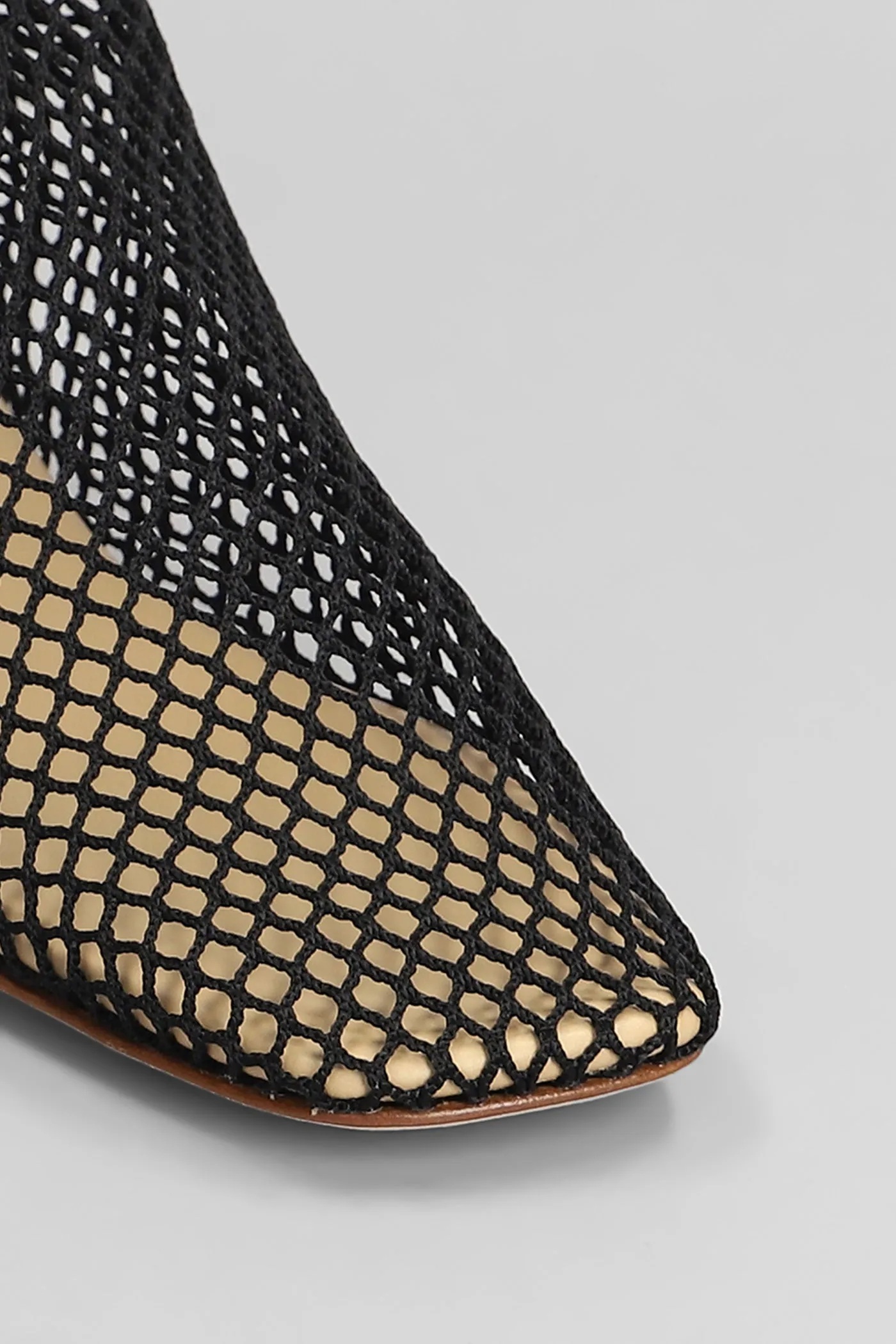Ballet flats in black leather