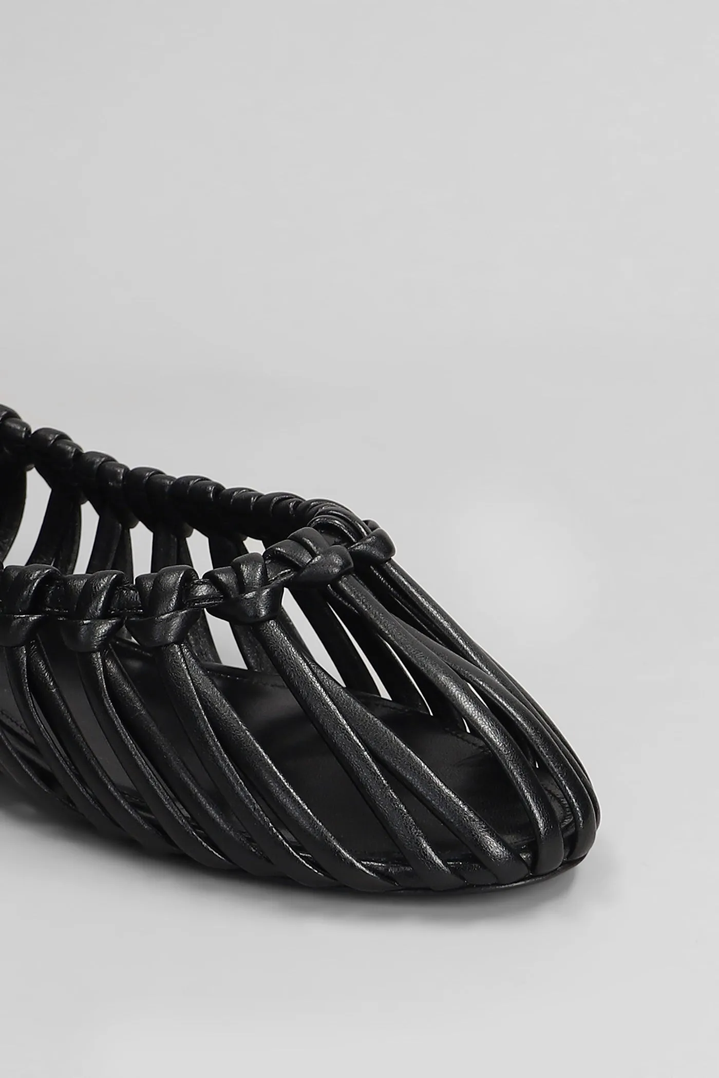 Bandini Ballet flats in black leather