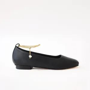 Black Ballet Swap Golden Anklets