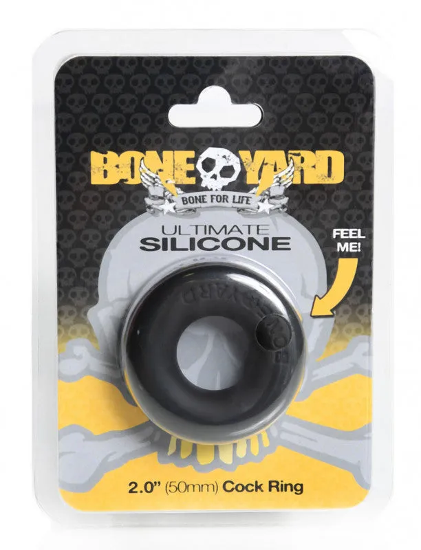 Boneyard Ultimate Silicone  Ring - Black