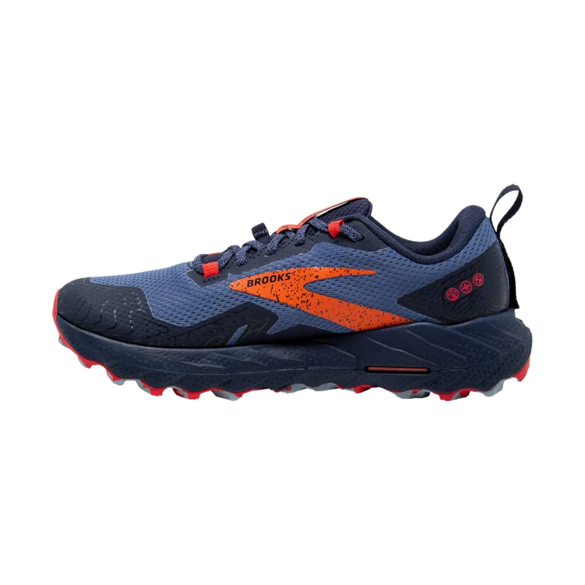 Brooks Women's Cascadia 17 GTX Trail Running Shoes - Navy/Bittersweet/Peacoat