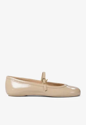 Carla Patent Leather Ballet Flats