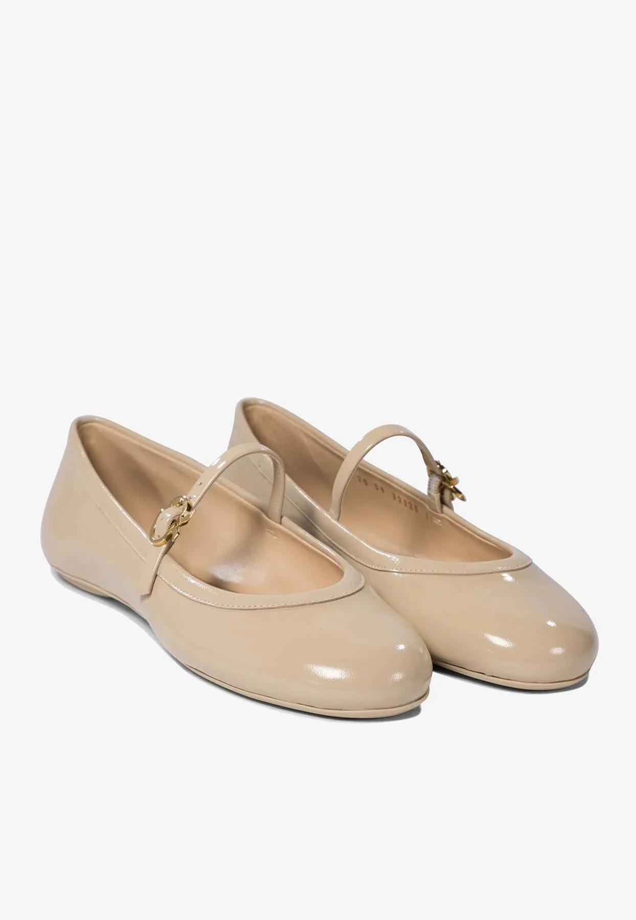 Carla Patent Leather Ballet Flats