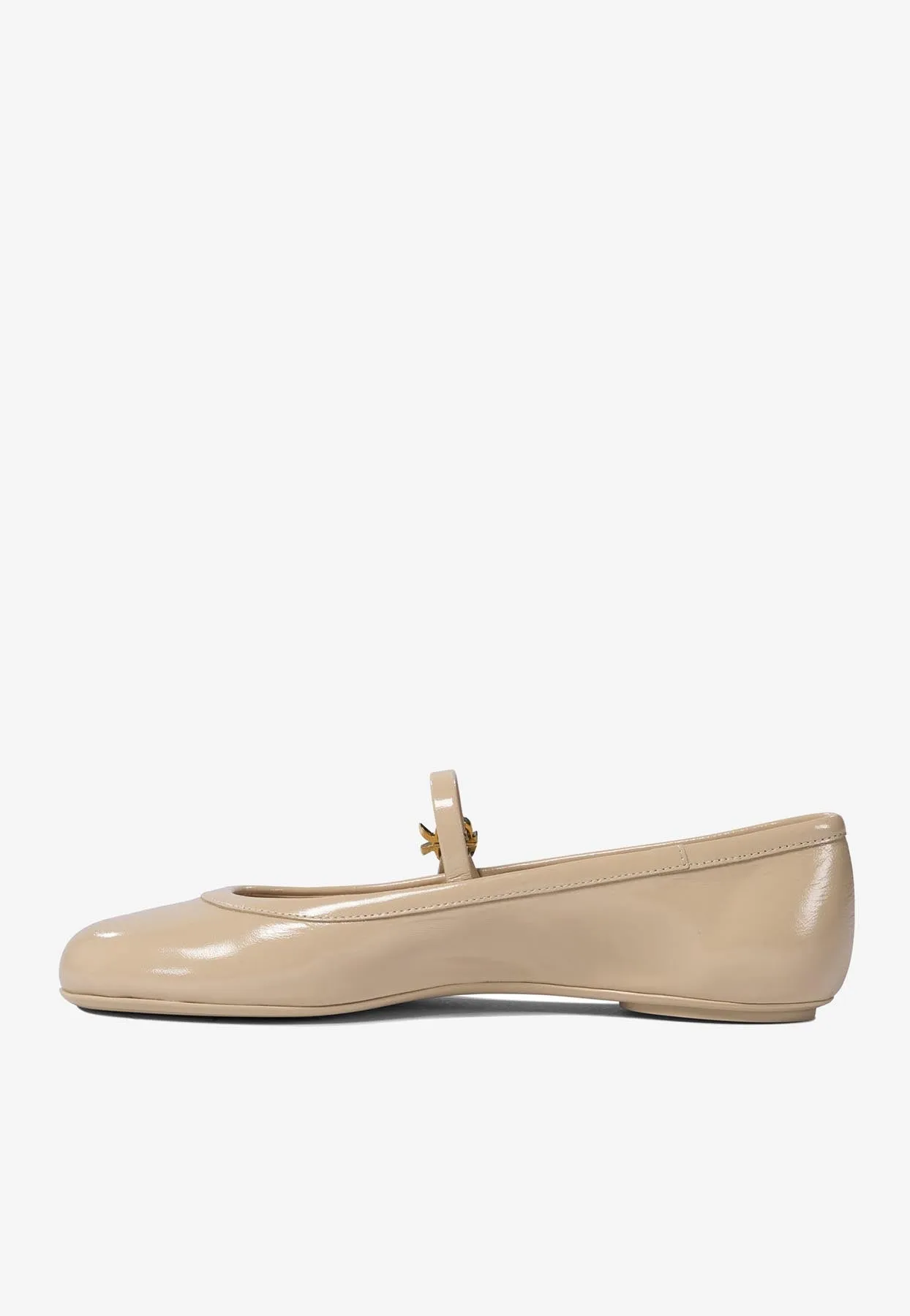 Carla Patent Leather Ballet Flats