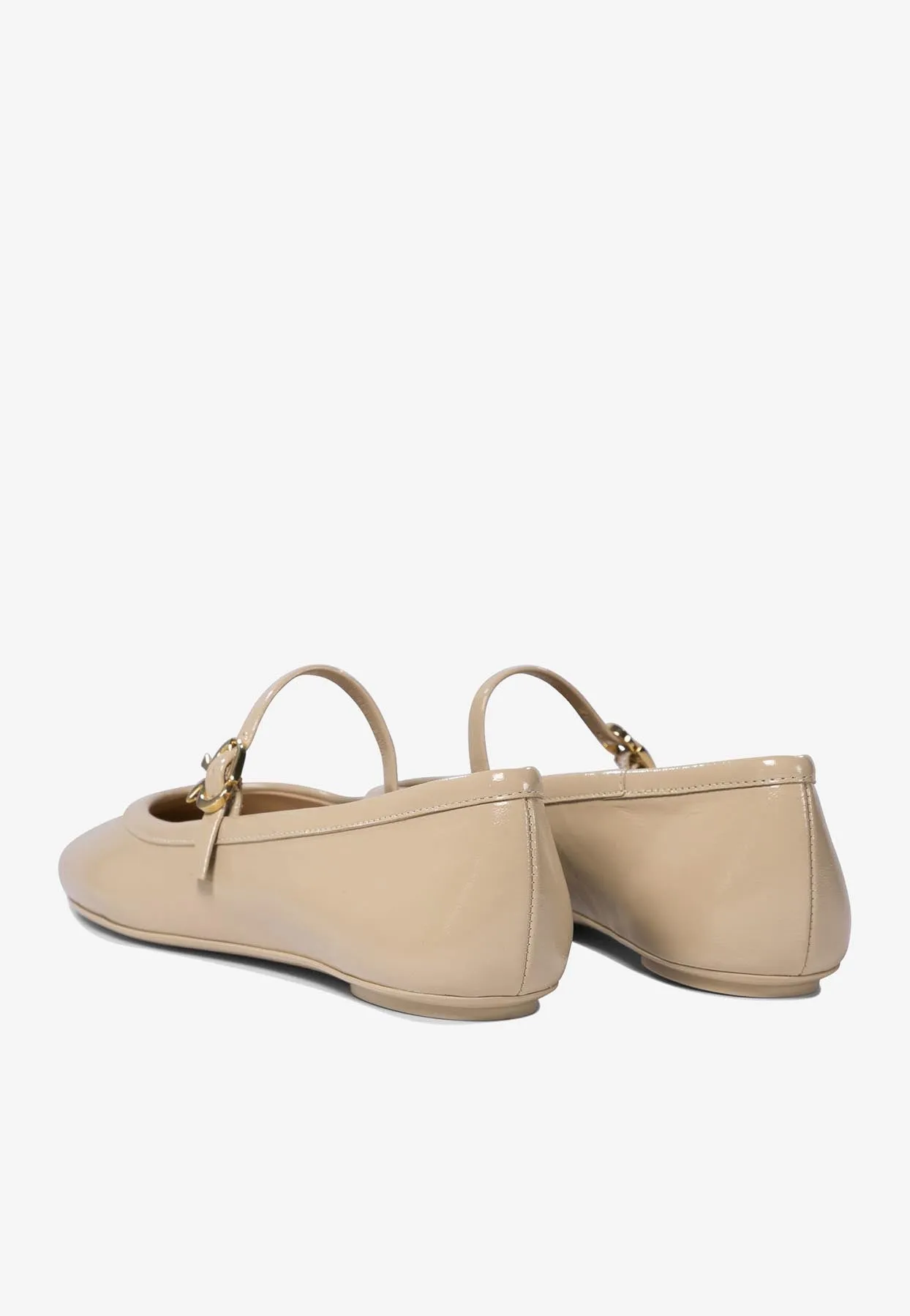 Carla Patent Leather Ballet Flats