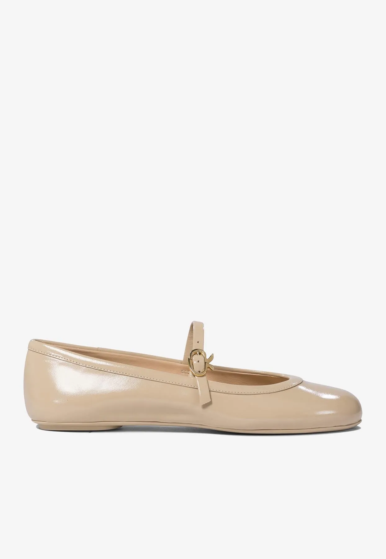 Carla Patent Leather Ballet Flats