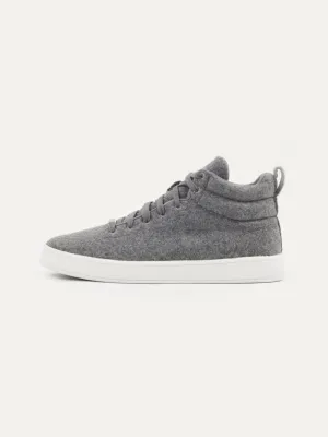 Cashmere High-Top Sneakers