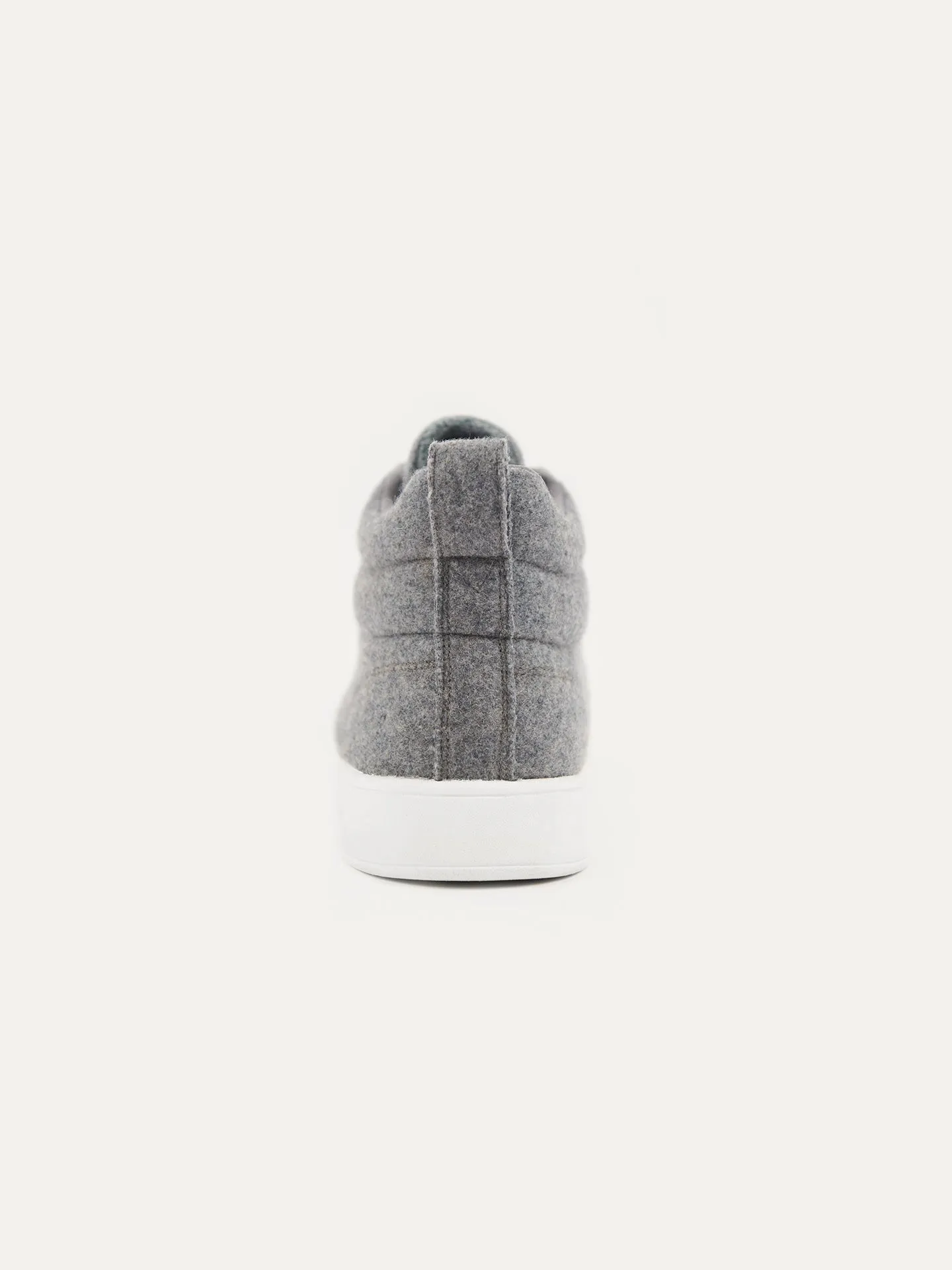 Cashmere High-Top Sneakers