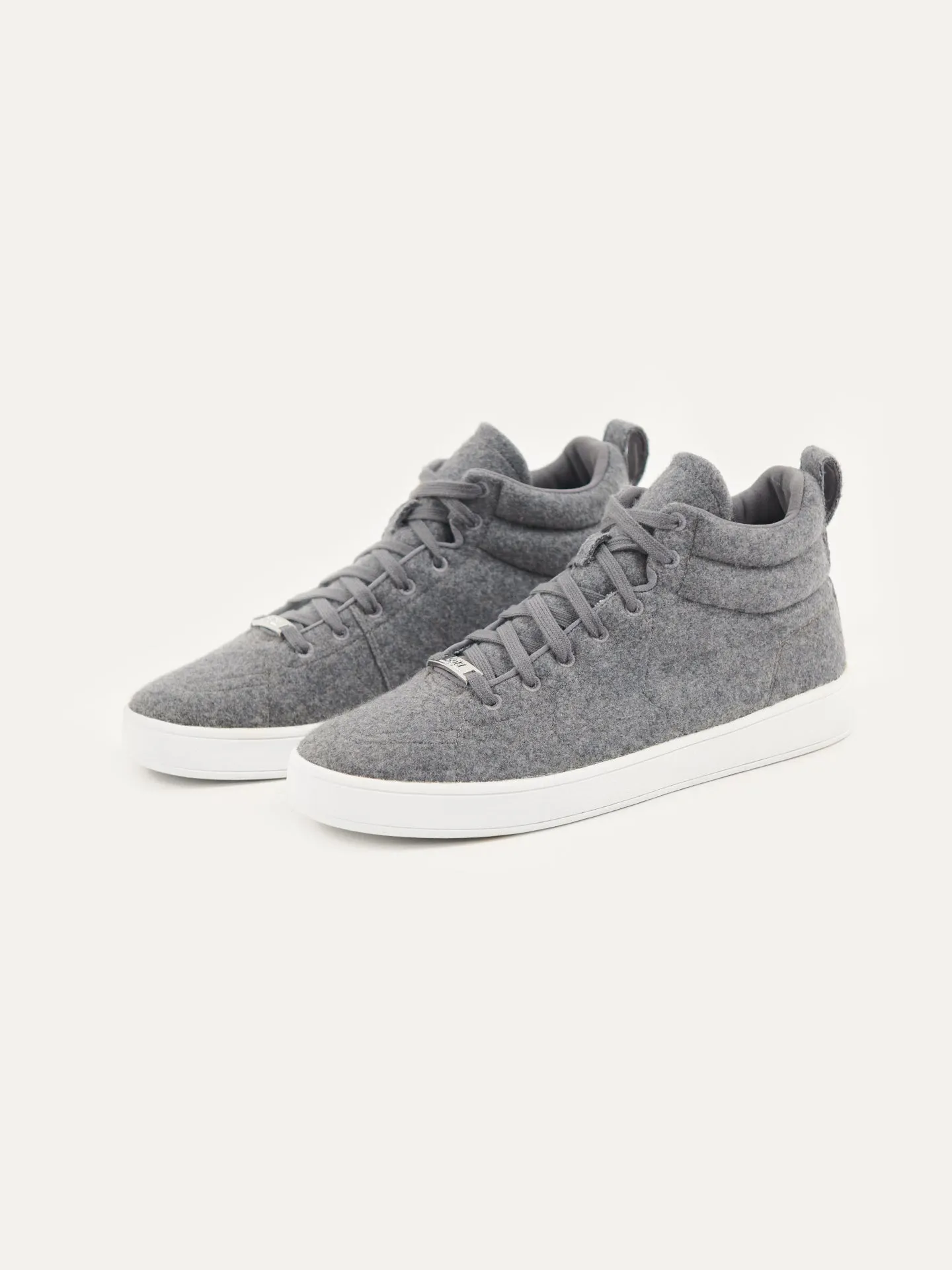 Cashmere High-Top Sneakers