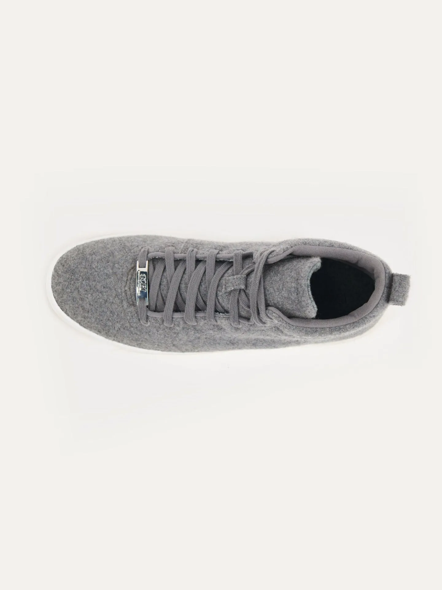Cashmere High-Top Sneakers