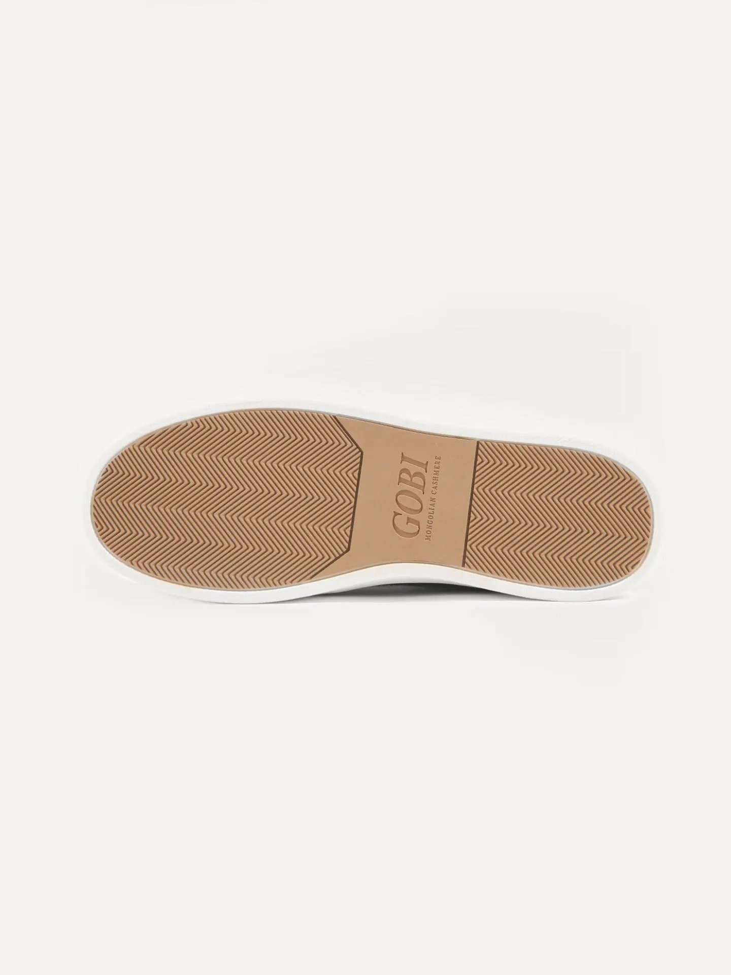 Cashmere High-Top Sneakers