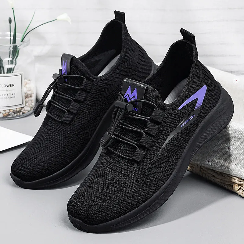 Durable and Supportive Casual Training Shoes with a Graphic Design