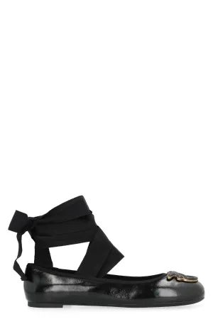 Gioia Leather ballet flats