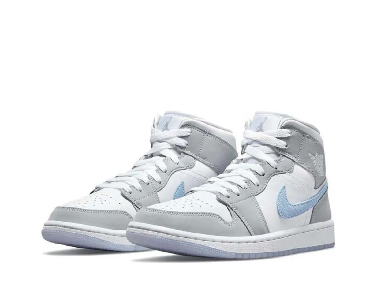 Grey Blue Custom Air Jordan 1