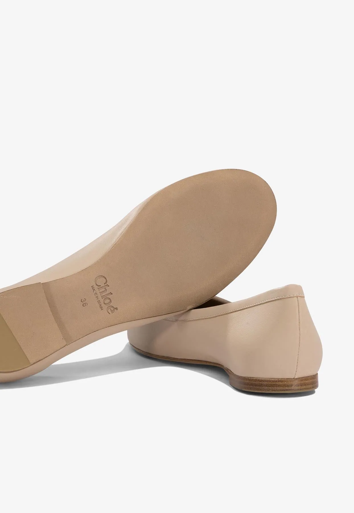 Marcie Nappa Leather Ballet Flats