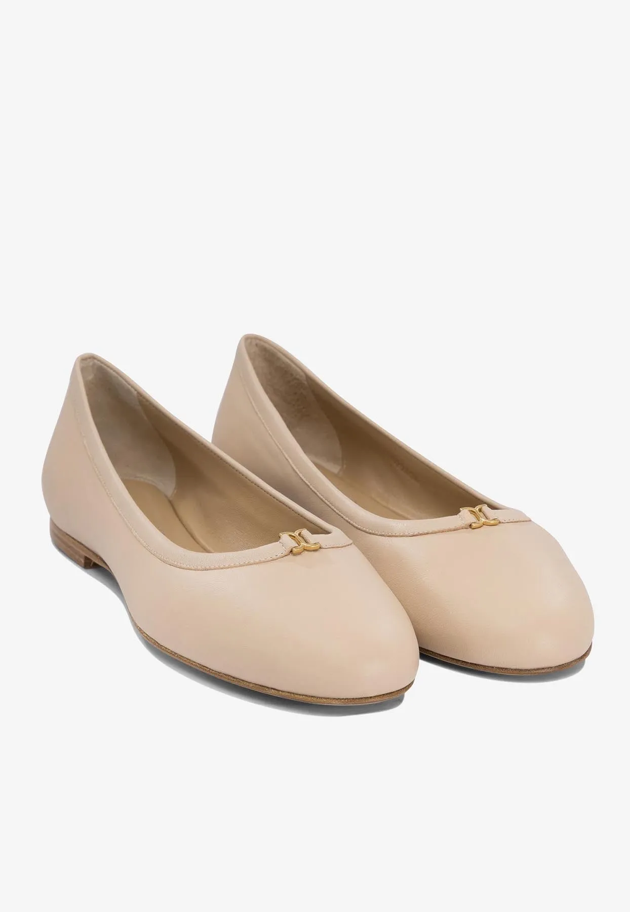 Marcie Nappa Leather Ballet Flats