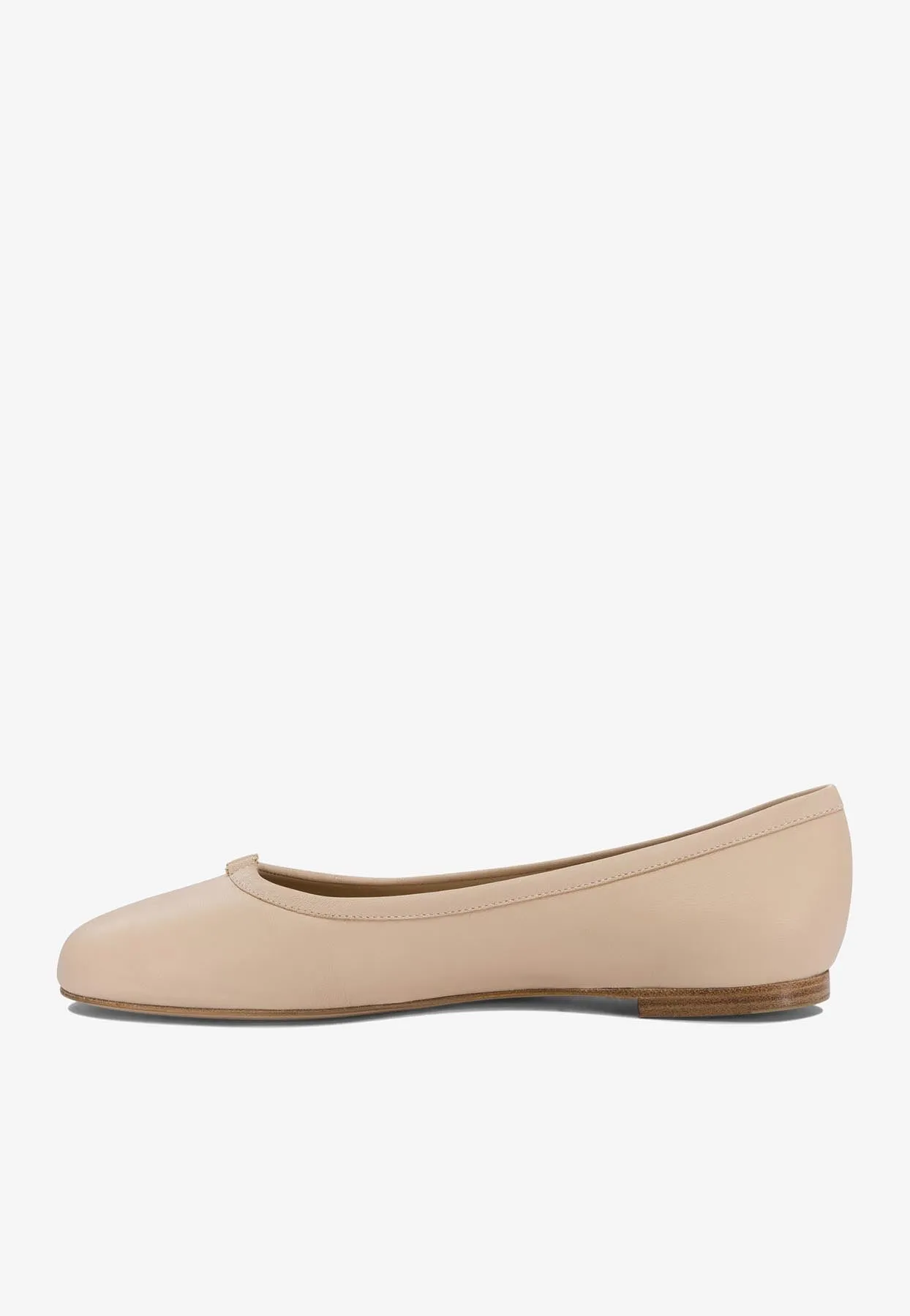 Marcie Nappa Leather Ballet Flats