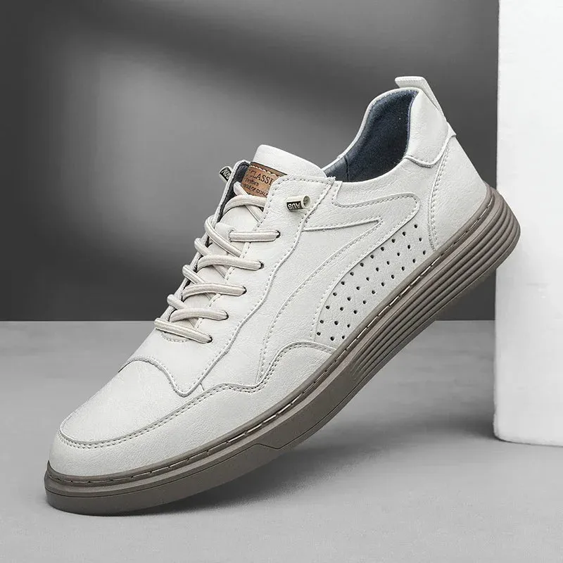 Maverick Genuine Leather Sneakers
