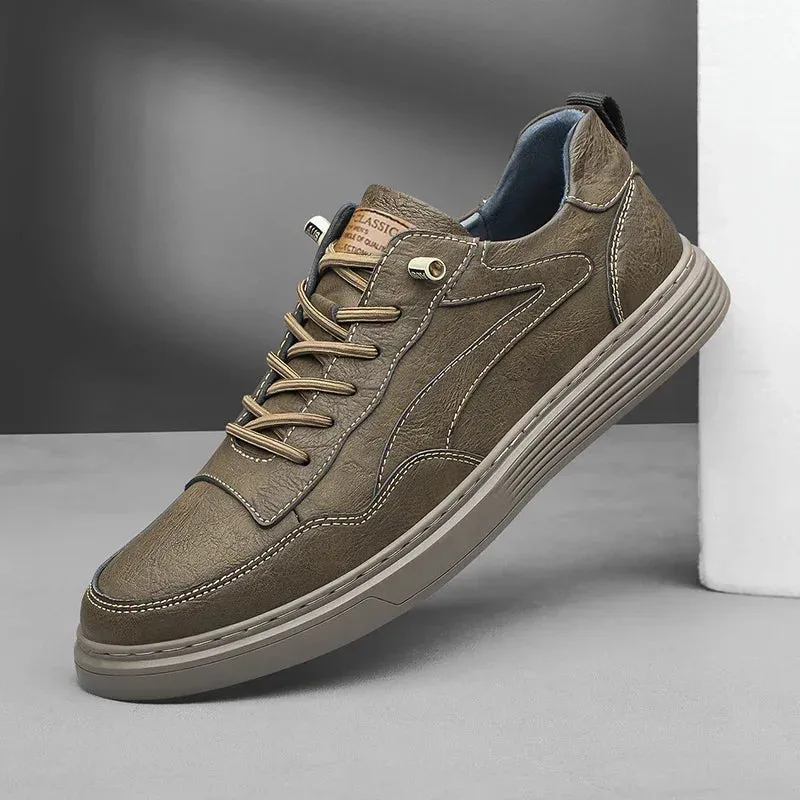 Maverick Genuine Leather Sneakers