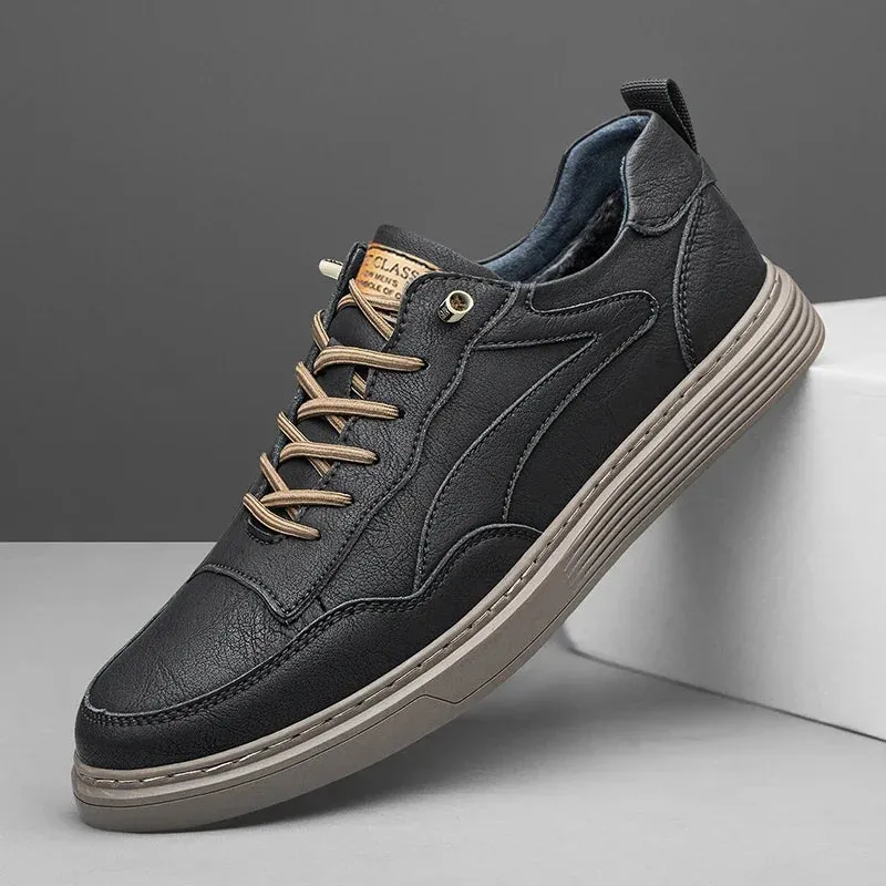 Maverick Genuine Leather Sneakers