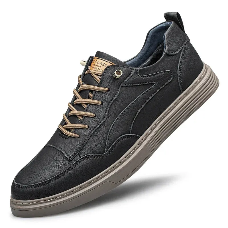 Maverick Genuine Leather Sneakers