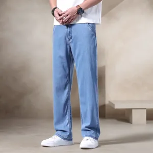 Men's Denim Straight-Leg Jeans