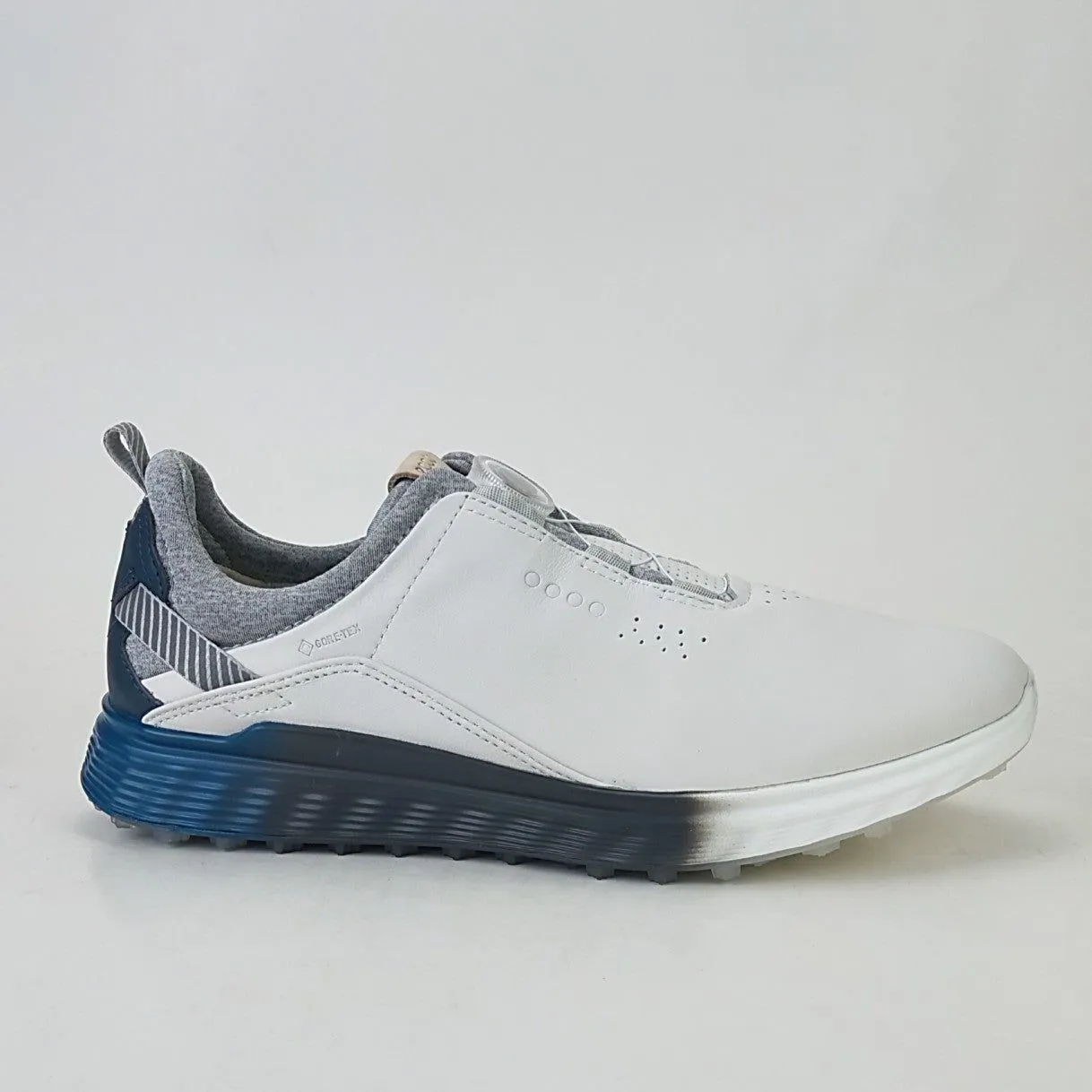 Men's Sports Casual White Leather Waterproof Anti-Slip Sneakers