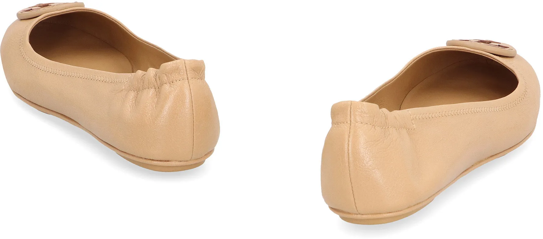 Minnie leather ballet flats