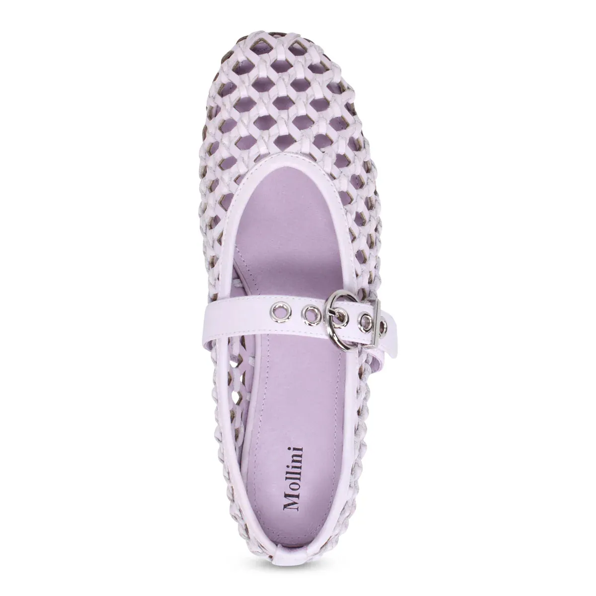 Mollini BLESSIE Flat in Lilac Leather