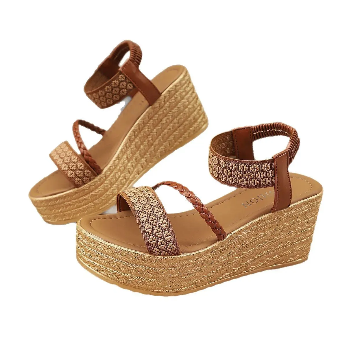 Open Toe Wedge Sandals