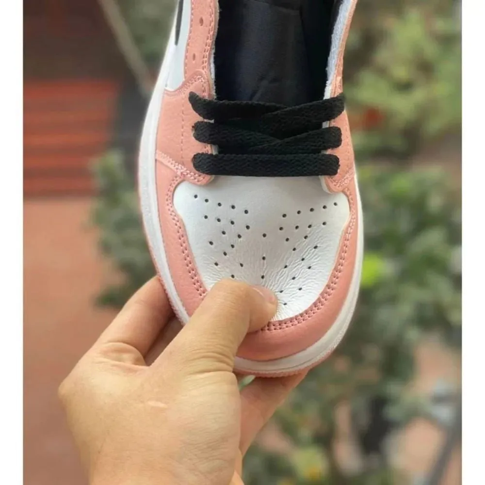 Orange Pink Custom Air Jordan 1