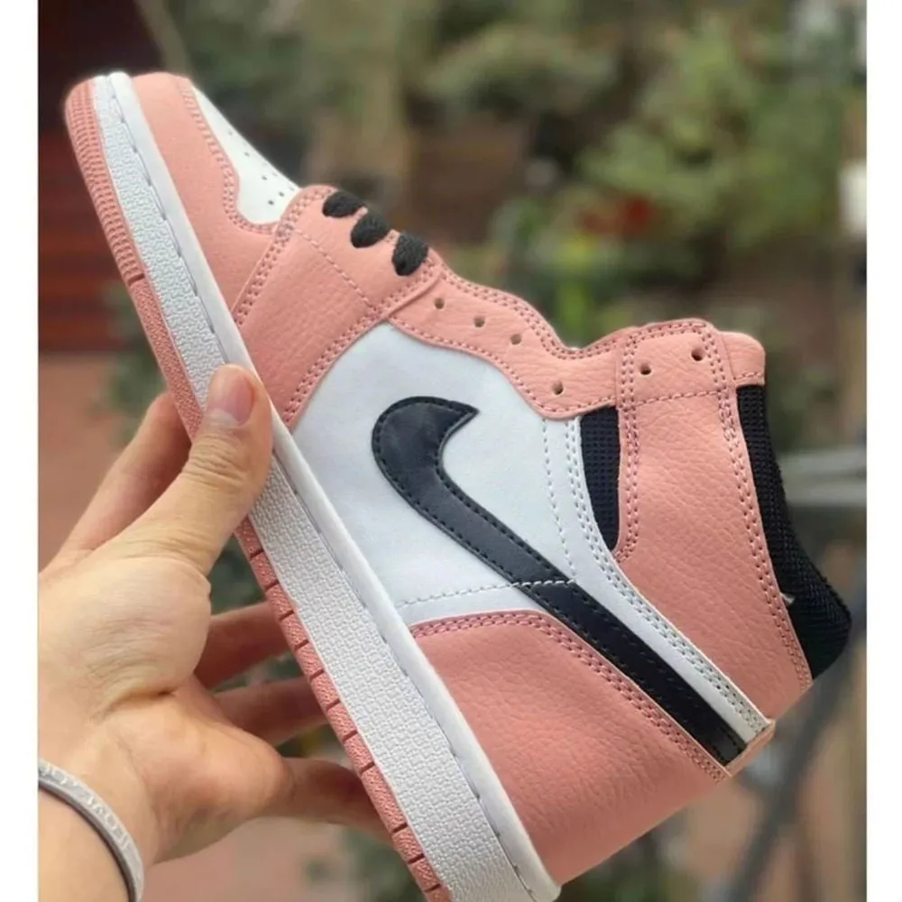 Orange Pink Custom Air Jordan 1