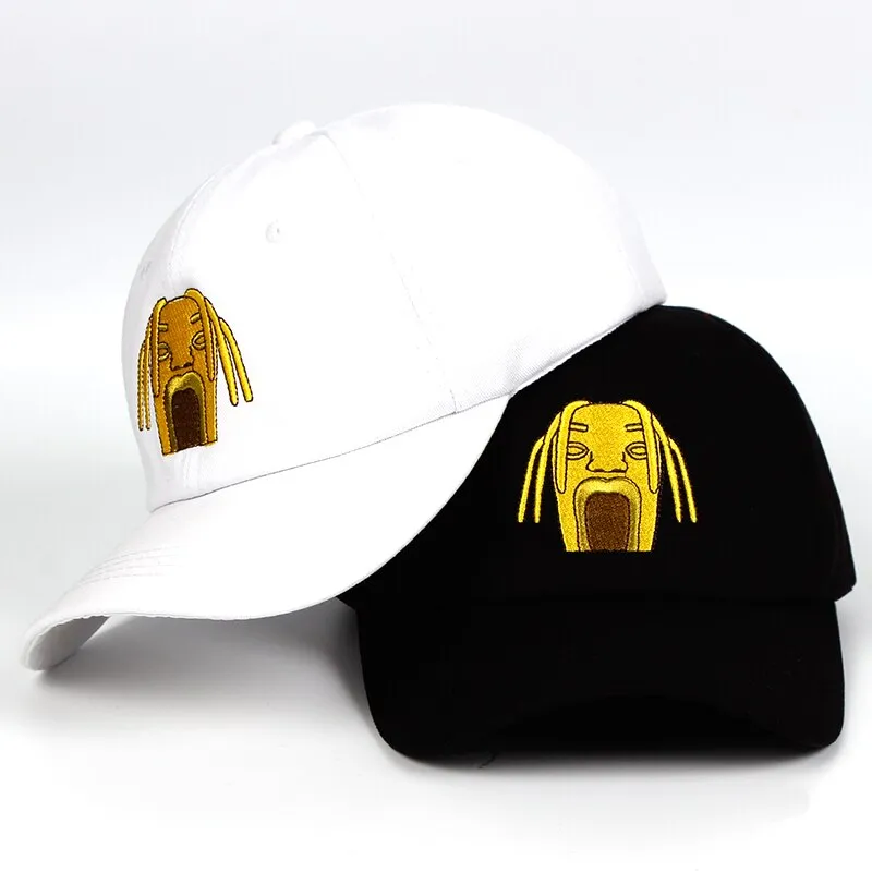 "TRAVI$ SCOTT" Casquette Streetwear Blanc - URB1™