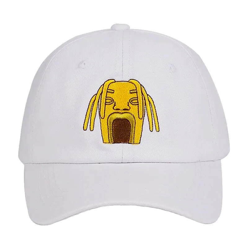 "TRAVI$ SCOTT" Casquette Streetwear Blanc - URB1™