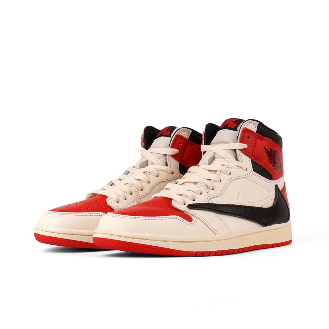 Red Custom  Air Jordan 1 x Travis Scott