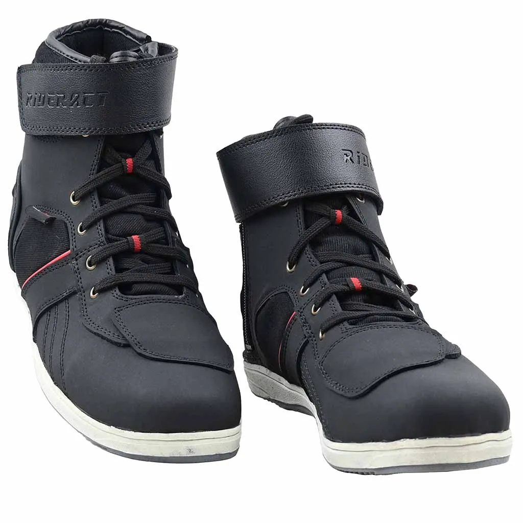 RIDERACT® Men’s Biker Boots Simba Motorcycle Shoes
