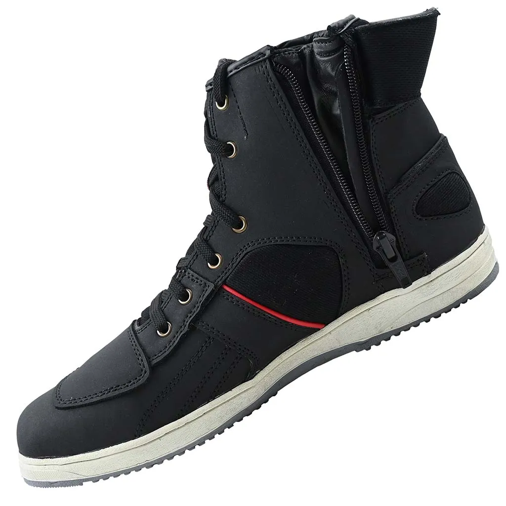 RIDERACT® Men’s Biker Boots Simba Motorcycle Shoes