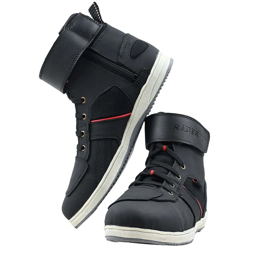 RIDERACT® Men’s Biker Boots Simba Motorcycle Shoes