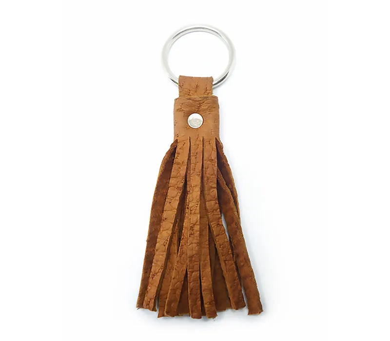 Roux Peccary Leather Keychain