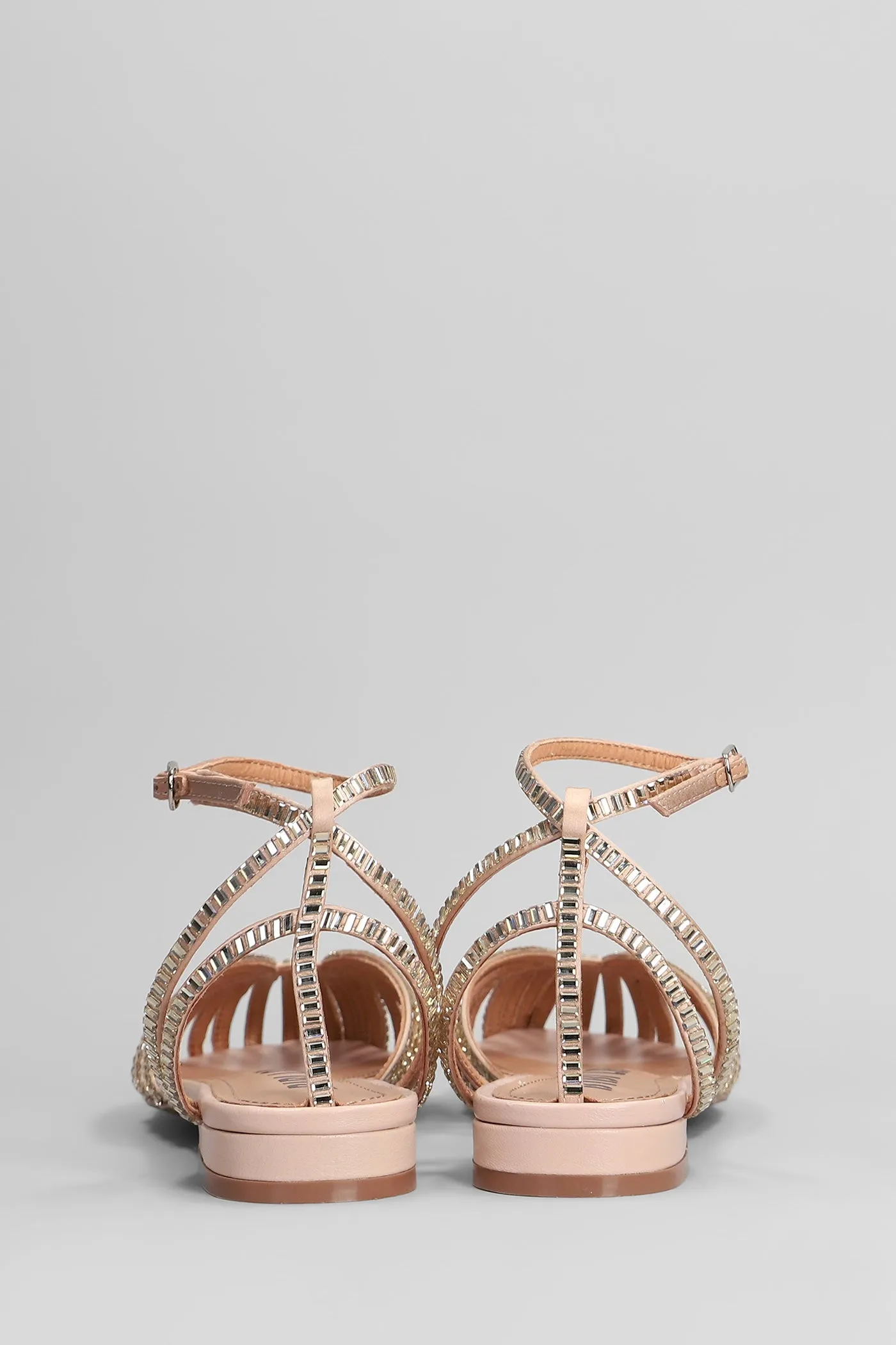 Serabi Flat Ballet flats in powder leather