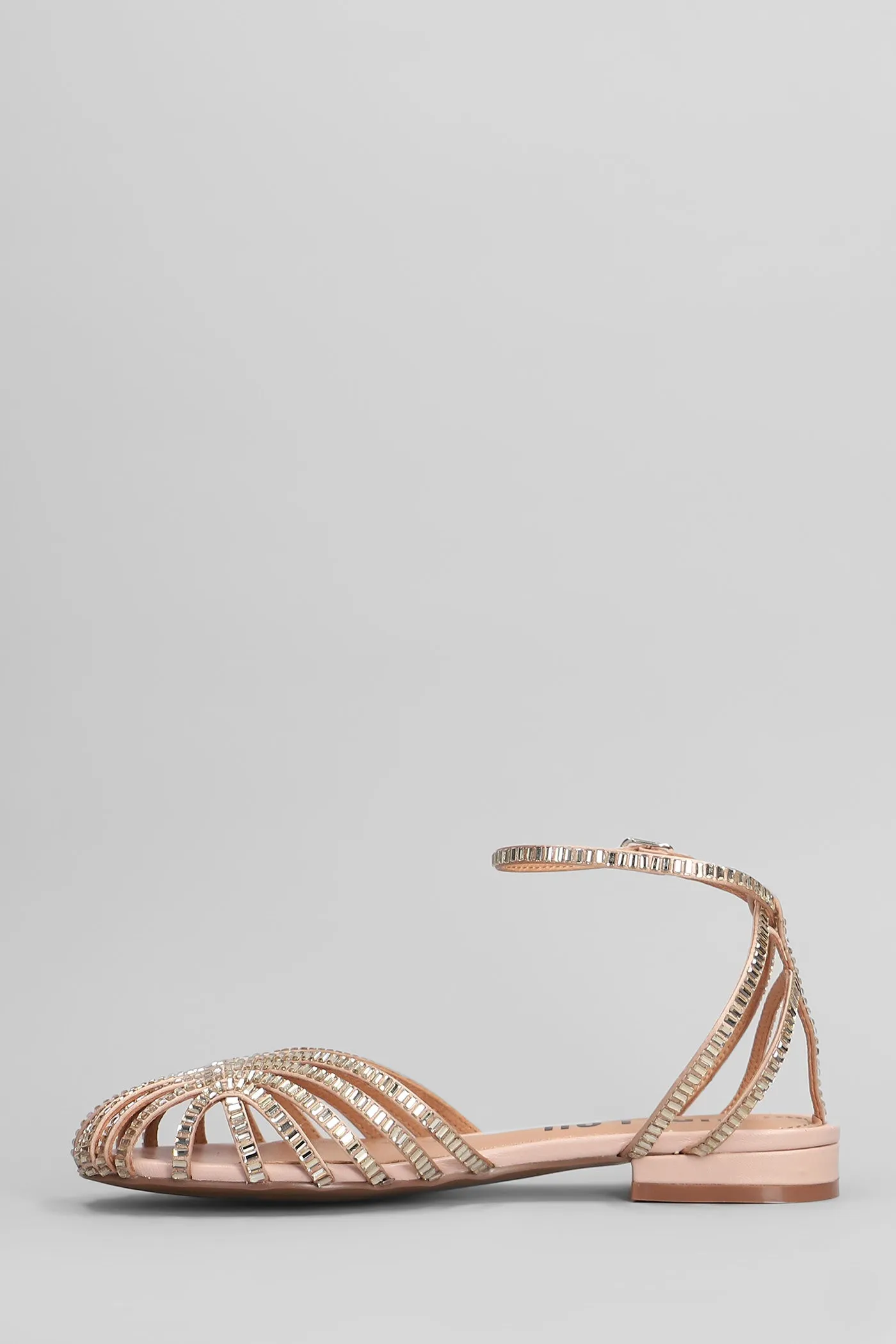 Serabi Flat Ballet flats in powder leather