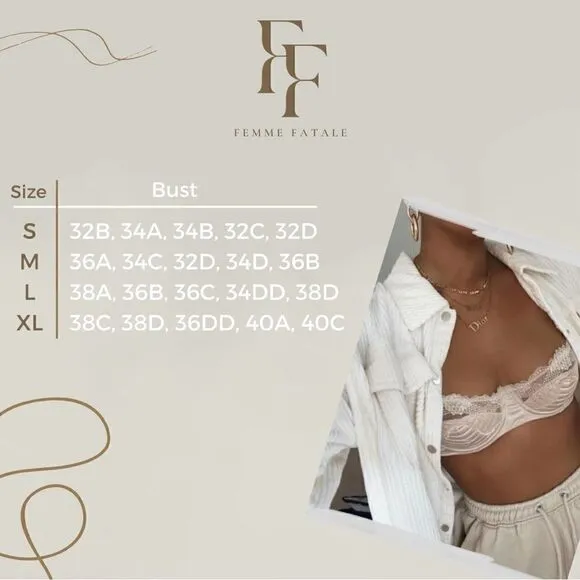 Sexy Sheer Floral Lingerie Set