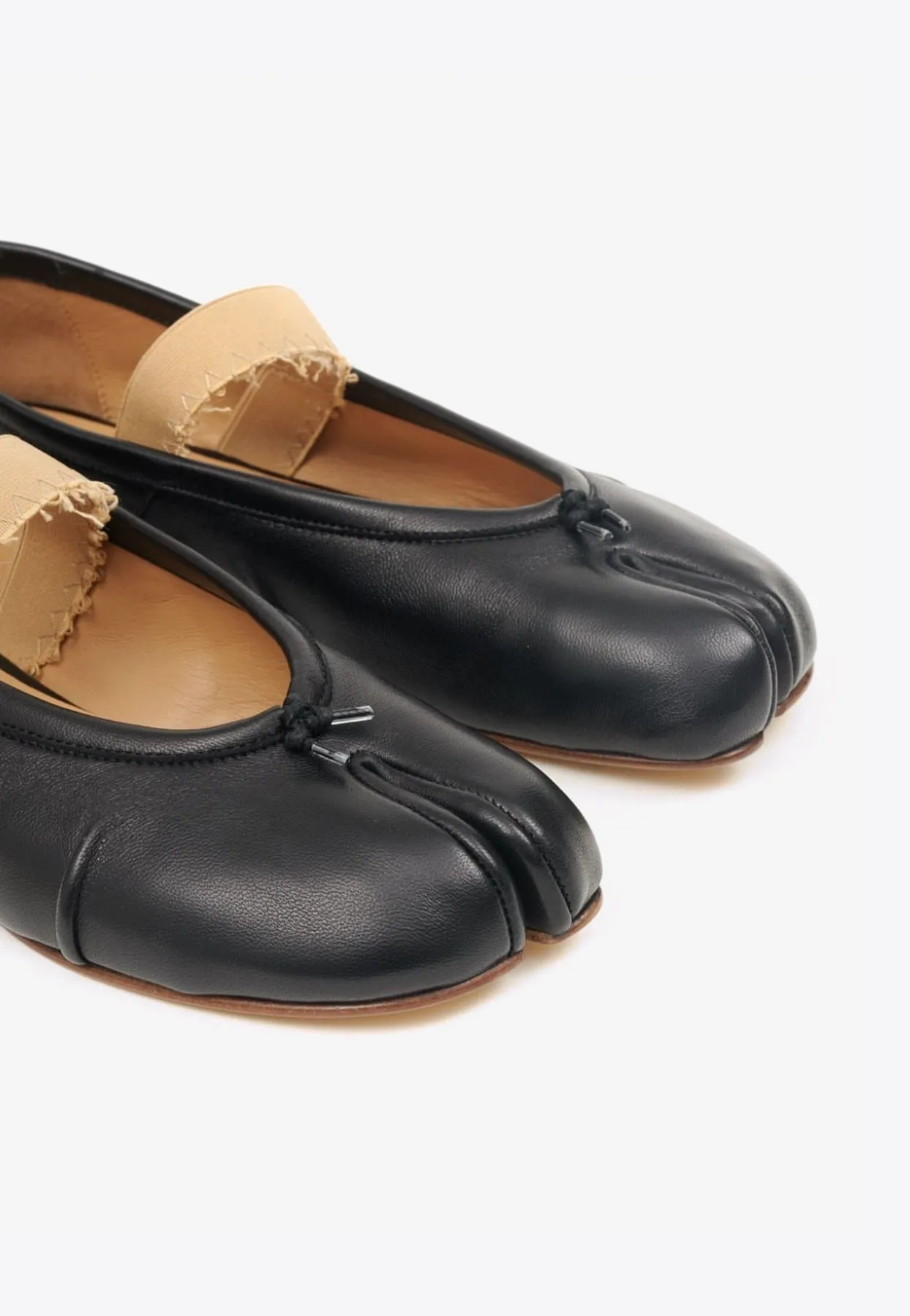 Tabi Leather Ballet Flats