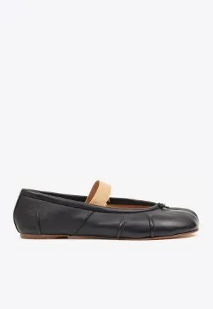 Tabi Leather Ballet Flats