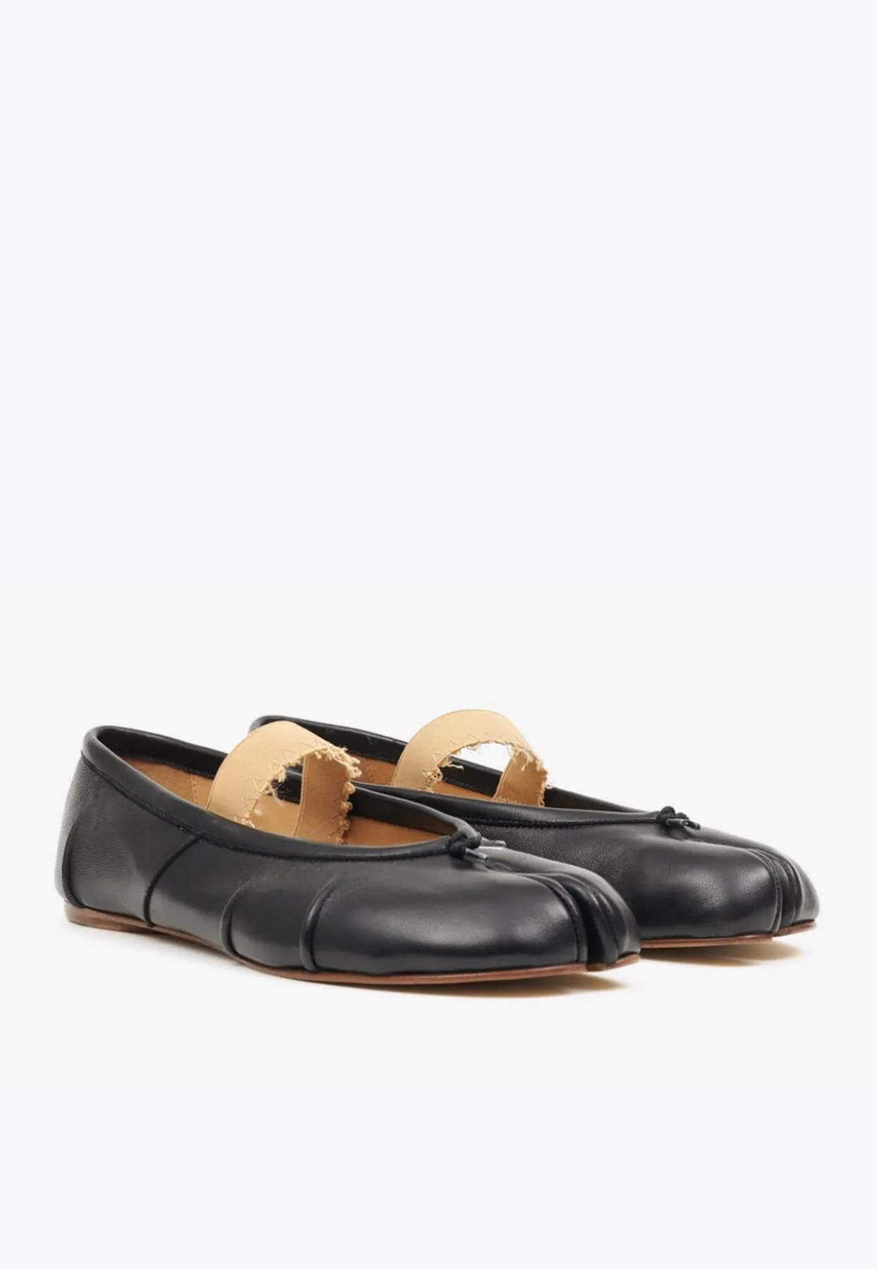 Tabi Leather Ballet Flats