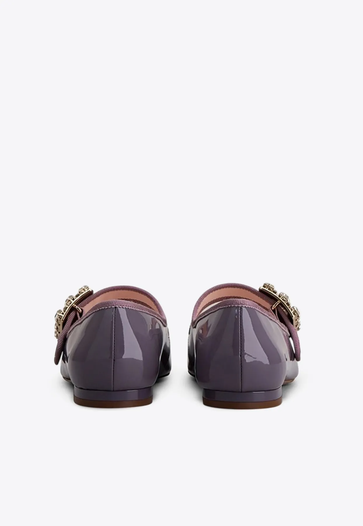 Très Vivier Patent Leather Ballet Flats