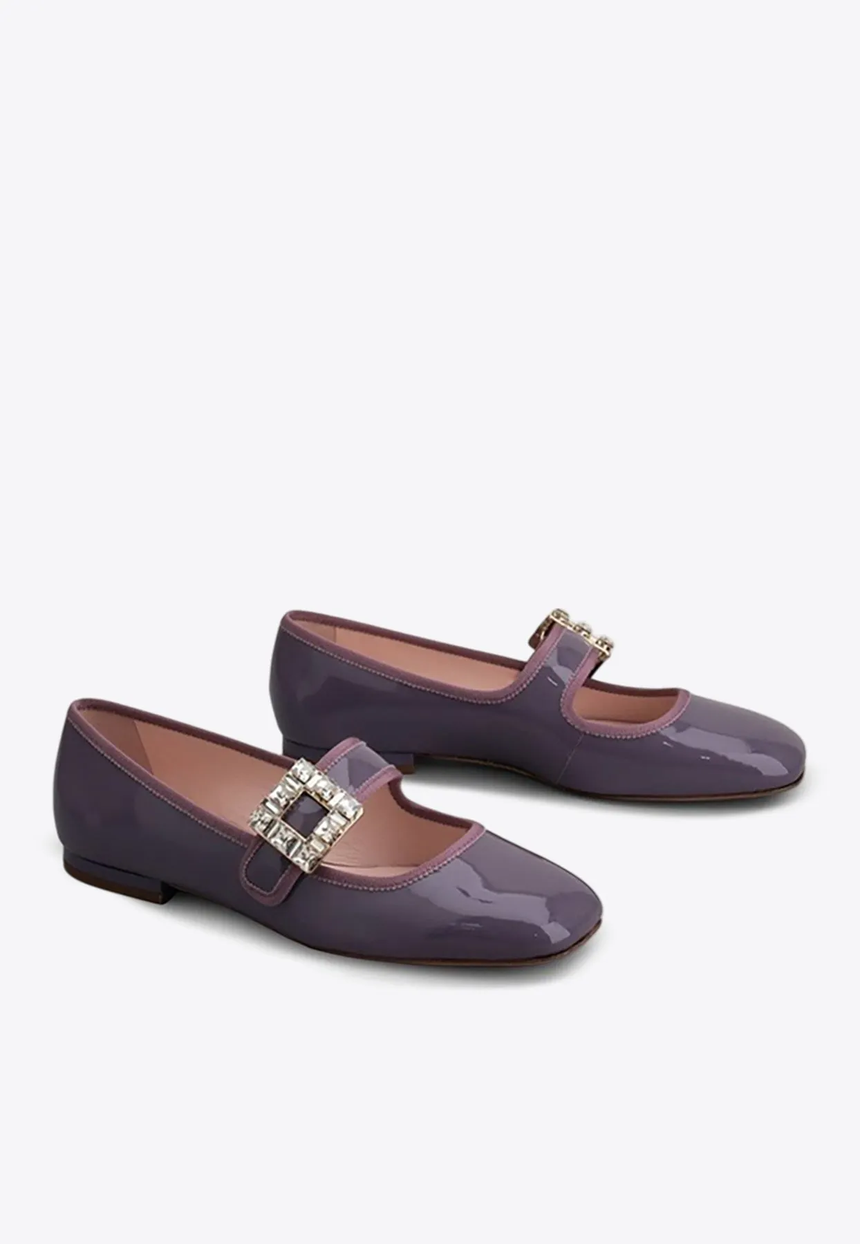 Très Vivier Patent Leather Ballet Flats