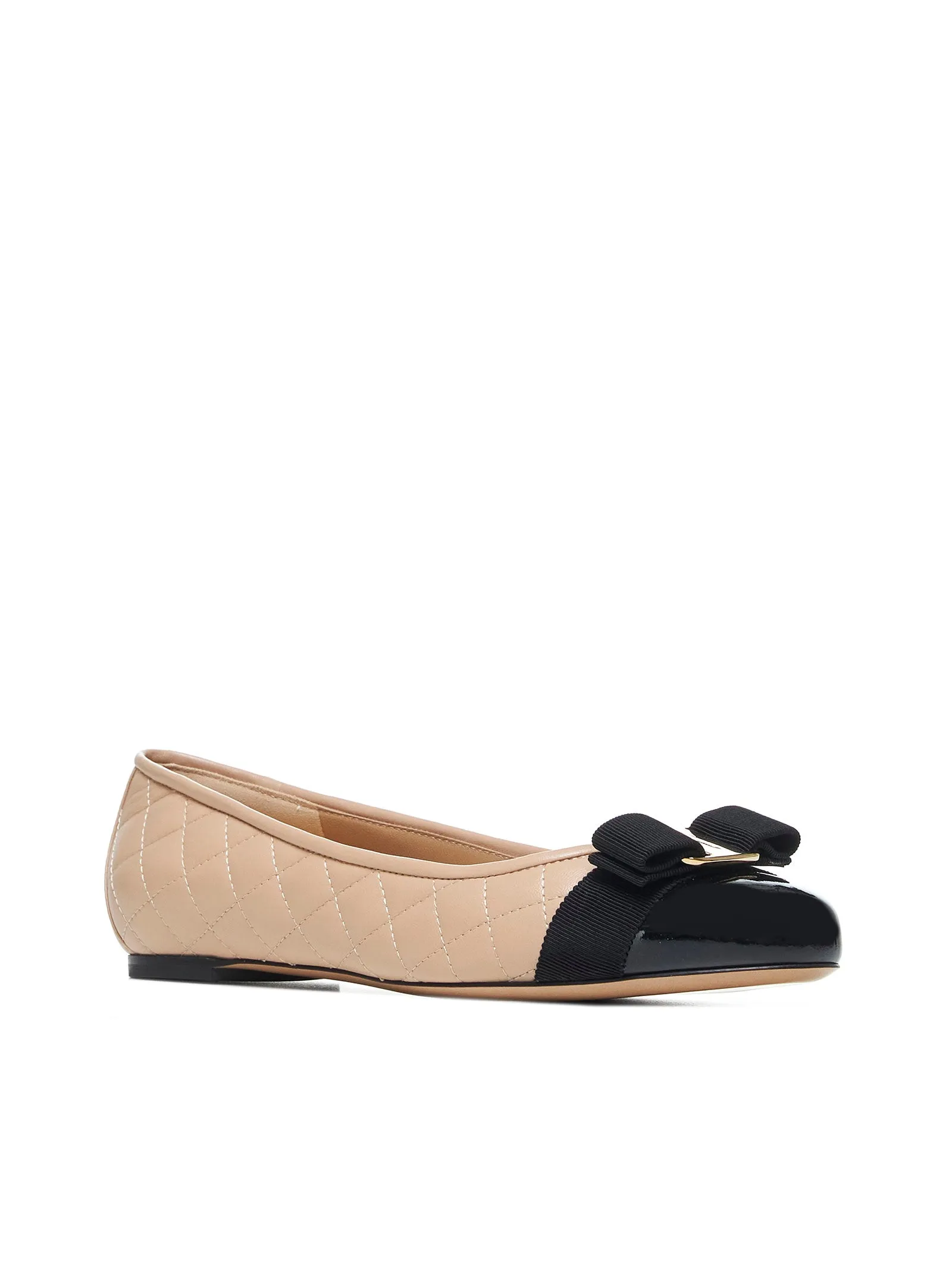 VarinaQ quilted nappa leather ballet flats